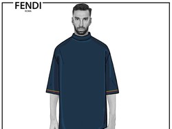 Bocoran Seragam Elegan AS Roma Buatan Fendi, Intip Sketsa Desainnya