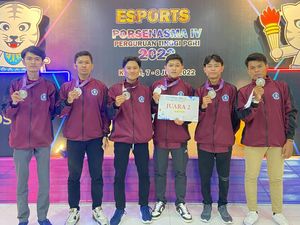 Tim E-Sport Unikama Sabet Juara II di Porsenasma Kediri 2022 Tim E-Sport Unikama Sabet Juara II di Porsenasma Kediri 2022
