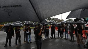 Aksi Kamisan Ke-730 di Seberang Istana