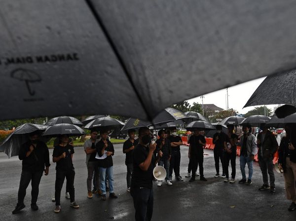 Aksi Kamisan Ke-730 di Seberang Istana