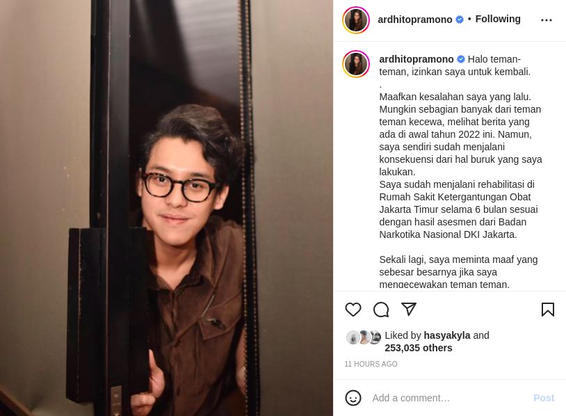Unggahan Ardhito Pramono