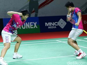 Begini Ekspresi Apriyani/Siti Usai Kalahkan Lee/Shin Begini Ekspresi Apriyani/Siti Usai Kalahkan Lee/Shin
