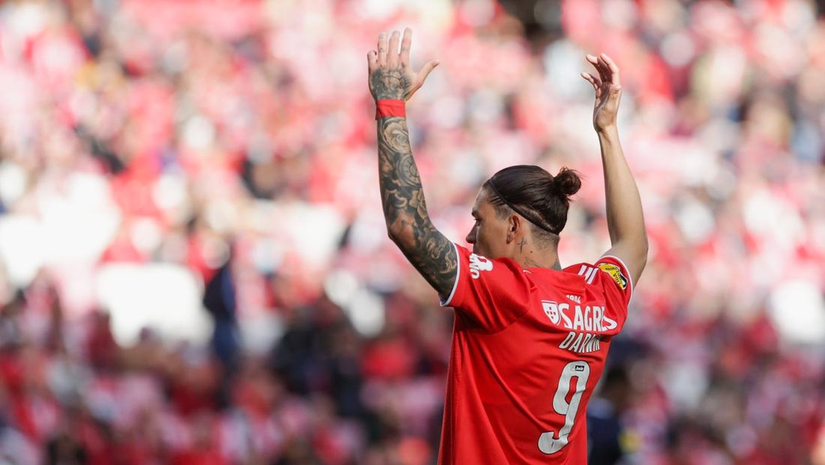 Striker Benfica, Darwin Nunez. (Foto: NurPhoto/NurPhoto via Getty Images)