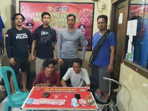 Diduga Pengedar Narkoba Antarkecamatan, 2 Pria di Dompu Ditangkap