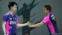 Momen Kevin/Marcus Melaju ke Semifinal Indonesia Masters 2022