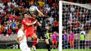 Momen Sarabia Bawa Spanyol Menang Atas Swiss 1-0