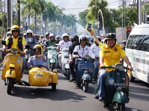 Cetak Sejarah Baru, Bali Jadi Tuan Rumah Acara Vespa World Days 2022