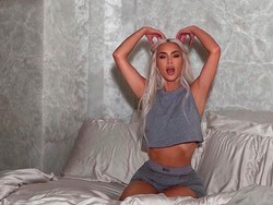 Kim Kardashian Tidur di Ranjang Rp 3,2 Miliar, Terbuat dari Marmer