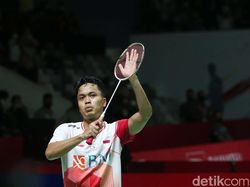 Puji Badminton Lovers di Indonesia Open, Ginting: Suporter Luar Biasa!