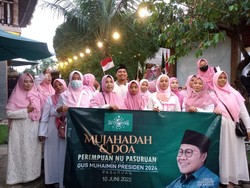 Perempuan NU Pasuruan Dukung Cak Imin Jadi Capres 2024