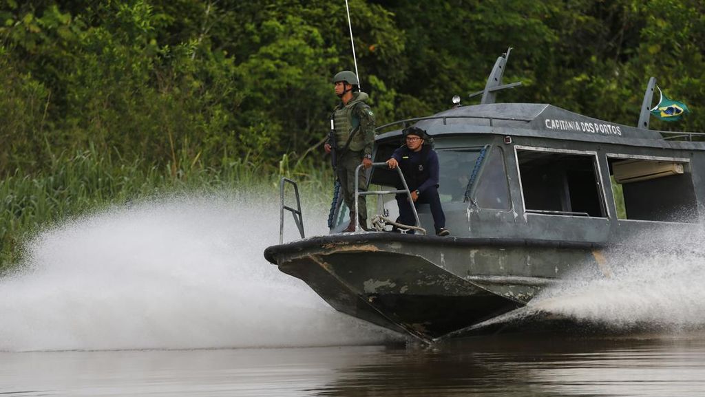 Foto-foto Pencarian Jurnalis Inggris yang Hilang di Hutan Amazon