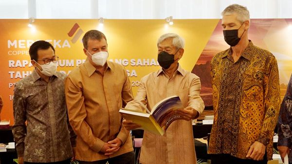 Raih Laba U$D 36,13 Juta, Merdeka Copper Gold Tak Bagikan Dividen