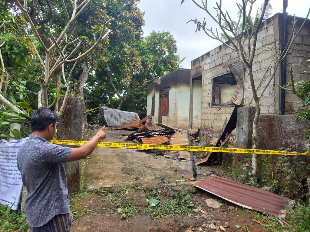 Polisi Amankan 3 Terduga Pelaku Pembakaran Rumah di Buleleng