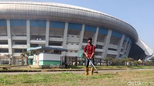 Begini Persiapan Stadion GBLA, Bandung Jelang Piala Presiden 2022