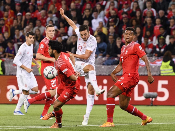 UEFA Nations League: Spanyol Kalahkan Swiss 1-0 Lewat Gol Sarabia