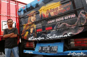 Visualisasi Suara Hati Sopir Truk Visualisasi Suara Hati Sopir Truk