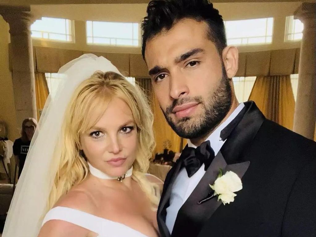 Potret Pernikahan Britney Spears dan Sam Asghari