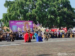 Melihat Seru dan Meriahnya Galuh Ethnic Carnival di Ciamis