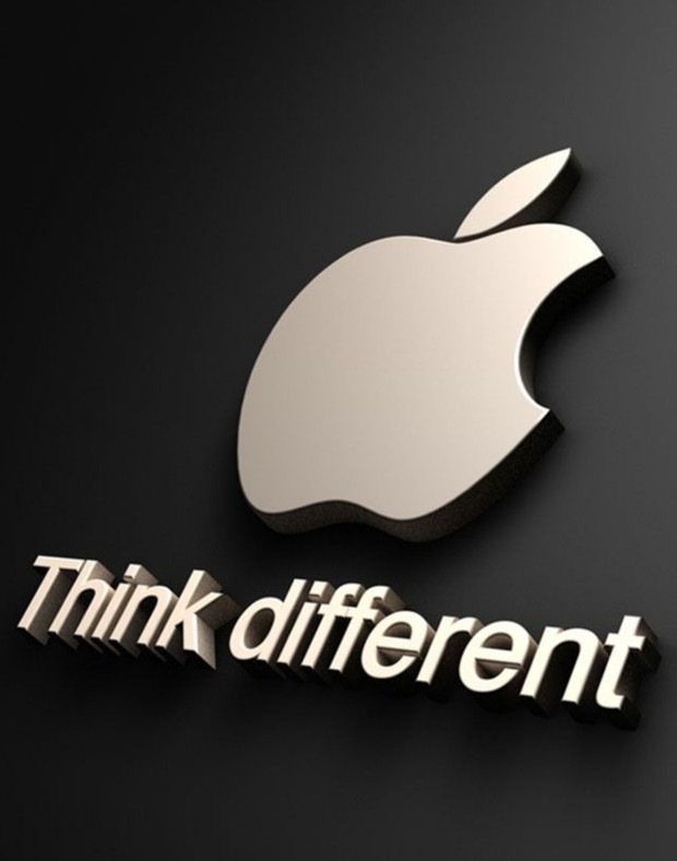 Logo Apple/Foto: Pinterest.com/Lisa Marie Obrotka Logo Apple/Foto: Pinterest.com/Lisa Marie Obrotka