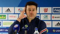 Mauricio Pochettino. Eks manajer Tottenham Hotspur ini dipecat PSG pada Juli 2022 dan belum kembali melatih. Foto: Getty Images/John Berry