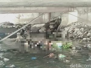 Mayat Pria di Kolong Jembatan Kejutkan Warga Tambaksari Surabaya