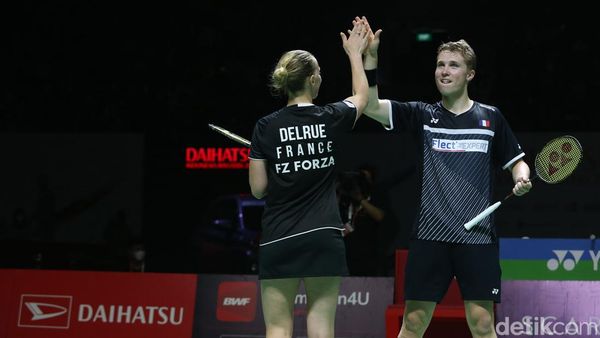 Melangkah ke Final Indonesia Masters, Begini Aksi Pasangan Ganda Prancis