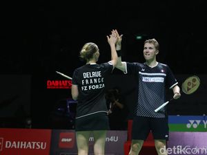 Melangkah ke Final Indonesia Masters, Begini Aksi Pasangan Ganda Prancis