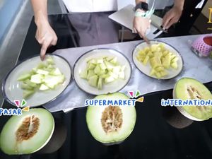 Maharani Kemala Cicip Melon Rp 10 Ribu dan Rp 1,6 Juta, Gimana Rasanya?