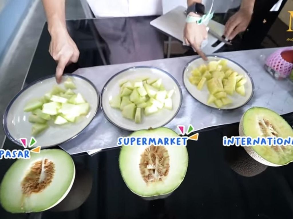 Maharani Kemala Cicip Melon Rp 10 Ribu dan Rp 1,6 Juta, Gimana Rasanya? Maharani Kemala Cicip Melon Rp 10 Ribu dan Rp 1,6 Juta, Gimana Rasanya?