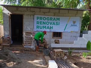 BAZNAS Gencarkan Renovasi Rumah Tidak Layak Huni di Jabodetabek
