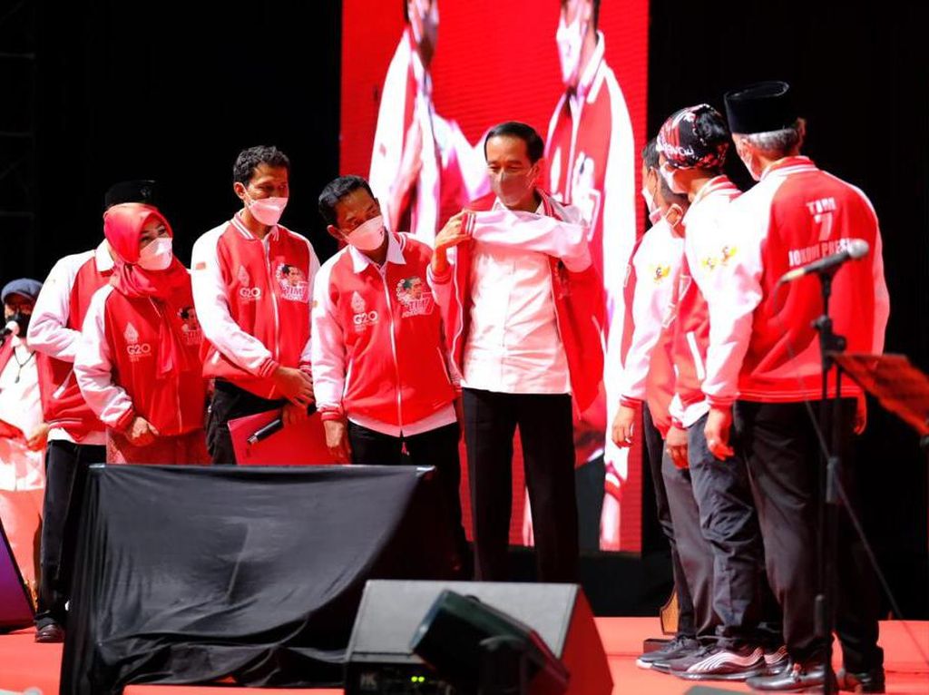 Relawan Tim 7 Nyatakan Sikap Bersama Jokowi di 2024