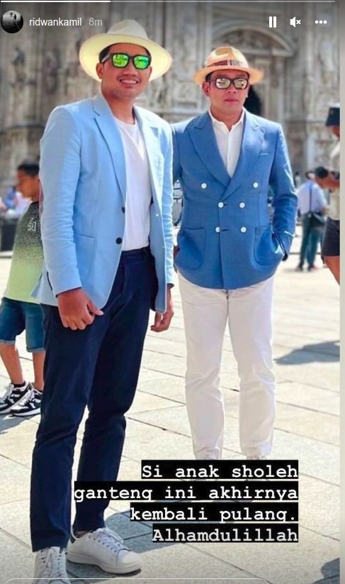 Ridwan Kamil dan Eril