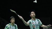 Indonesia Open 2022: Tekuk Wahyu/Ade, Kevin/Marcus Lolos ke Babak Kedua