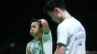 Ekspresi The Minions Usai Kandas di Semifinal Indonesia Masters 2022