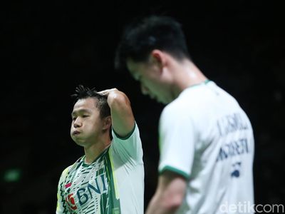 Ekspresi The Minions Usai Kandas di Semifinal Indonesia Masters 2022