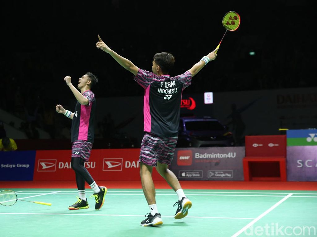 Top! Fajar/Rian Melangkah ke Final Indonesia Masters