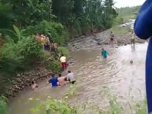 Dua Orang Tenggelam di Sungai Ciparang Subang