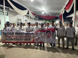 Gerindra Metro Lampung dan Petani-UMKM Deklarasi Prabowo Presiden 2024