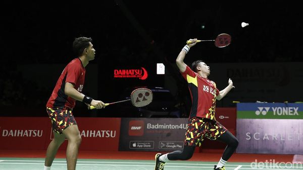 Kalahkan Wakil China, Fajar/Rian Juara Indonesia Masters 2022