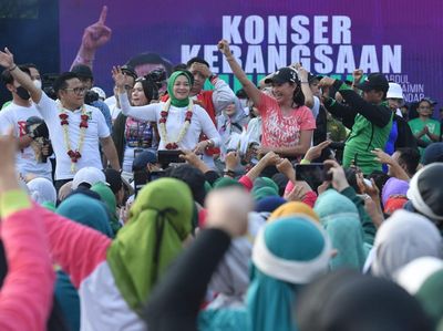 Potret Keseruan Konser Kebangsaan di Tangerang, Ada Cak Imin-Kotak