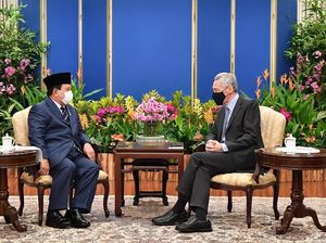 Menhan Prabowo Bertemu PM Singapura, Bahas Isu Global Terorisme Menhan Prabowo Bertemu PM Singapura, Bahas Isu Global Terorisme