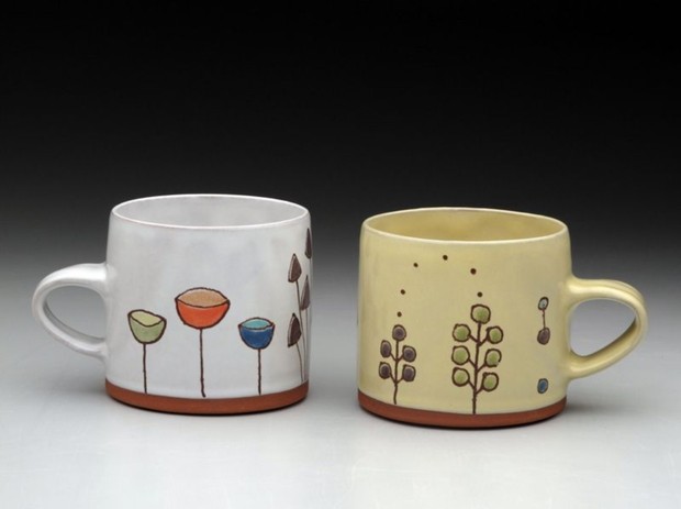 Mug keramik/Foto: Pinterest.com/courtneymurphy