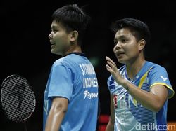 Apriyani/Fadia Beberkan Kunci Kemenangan Atas Finalis All England 2022