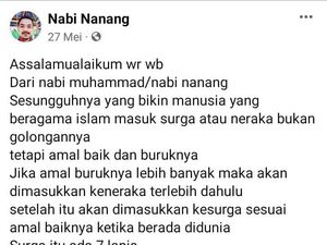 Sosok Pria di Probolinggo yang Viral Setelah Mengaku Nabi Sosok Pria di Probolinggo yang Viral Setelah Mengaku Nabi