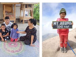 Kisah Bocah 6 Tahun Asal Karangasem Taklukkan Puncak Gunung Agung