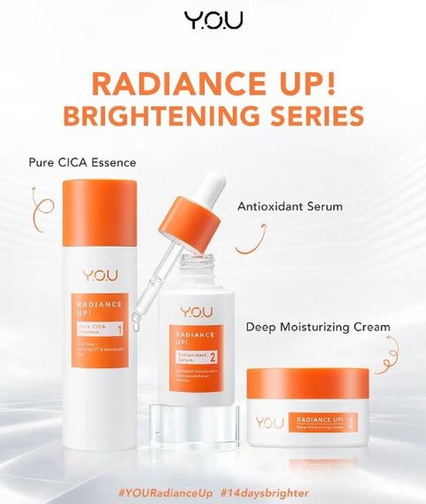 Radiance Up! Brightening Series Y.O.U Beauty/ Foto: instagram.com/youbeauty_idn