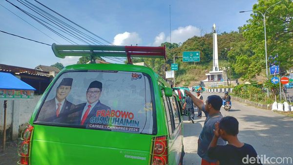 Ratusan Sopir Angkot Deklarasi Dukung Prabowo-Cak Imin Maju Pilpres
