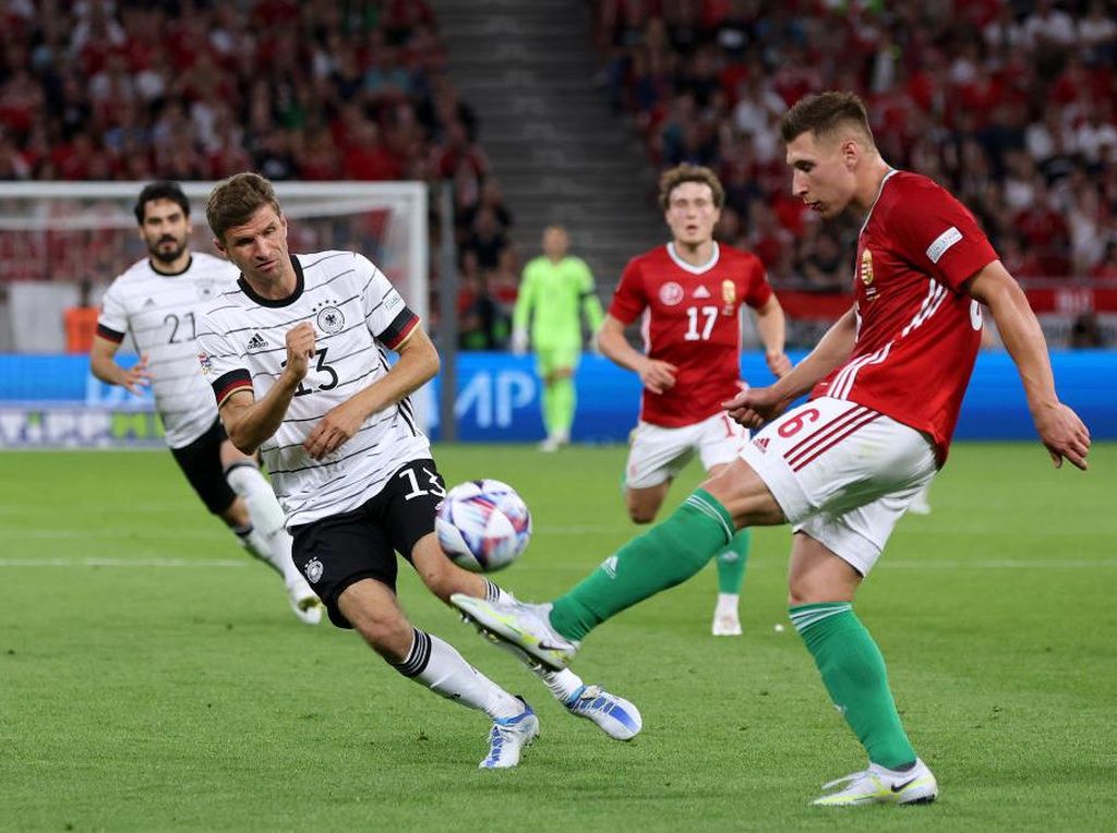 Hasil UEFA Nations League: Jerman Ditahan Hungaria 1-1
