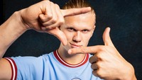 3.  Erling Haaland. Dortmund ke Man City, 60 juta euro. Foto: Manchester City FC via Getty Ima/Lynne Cameron - Manchester City