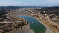 Hii... Danau di Chile Berubah Jadi Gurun